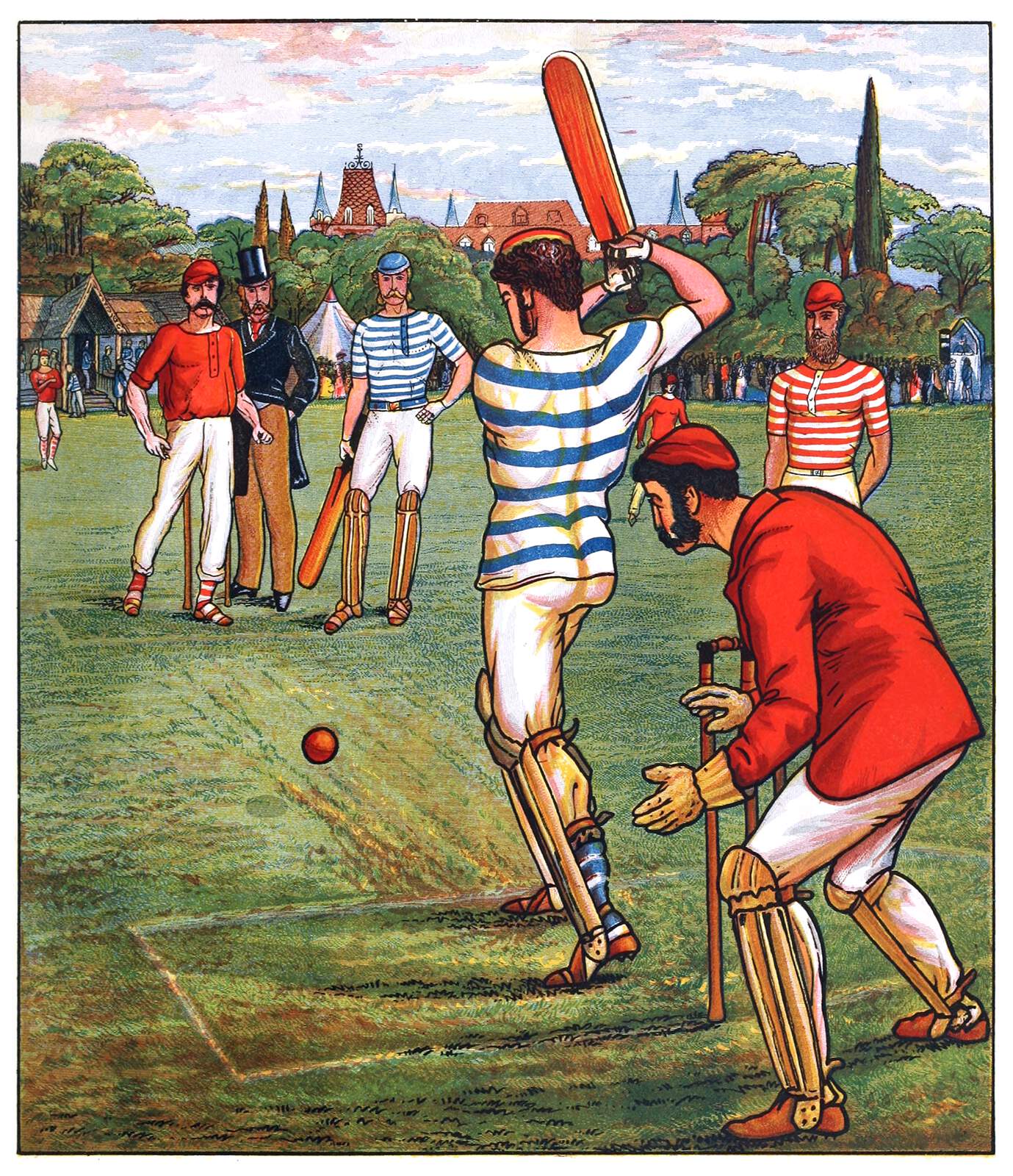 Cricket – Old Book Illustrations