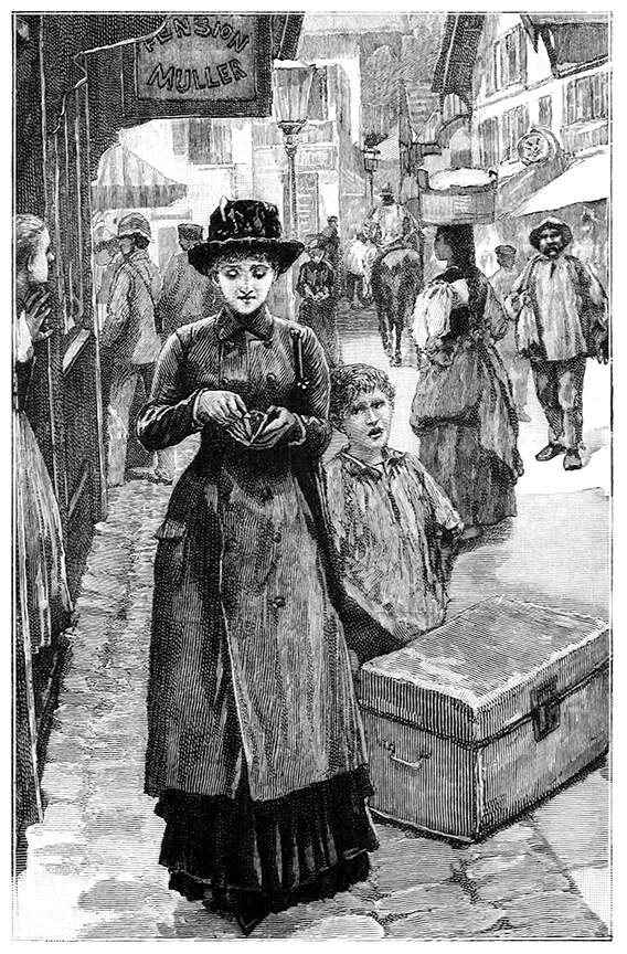 Counted Her Money | Old Book Illustrations