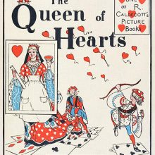 The Queen Of Hearts Old Book Illustrations